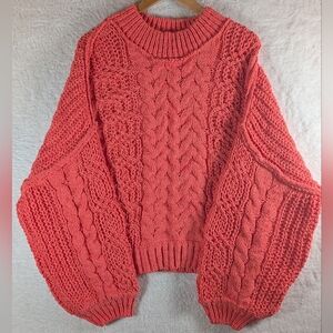 POL - Women's Coral Sweater ( Large Measurements)